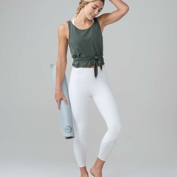 Lululemon Its A Tie Tank Dark Forest - Picture 2 of 7